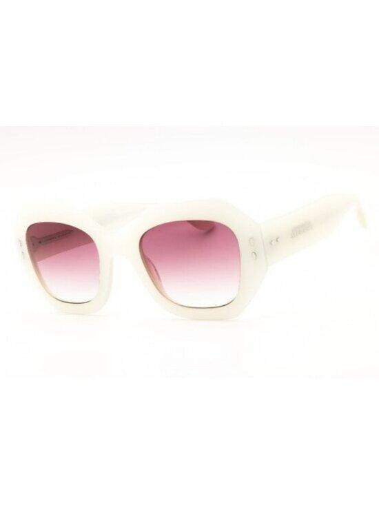 B-40. Isabel Marant Oversized Square Sunglasses Pearl White display picture 3